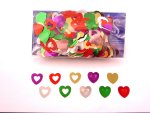 Assorted Coloured Heart confetti.......click for larger image