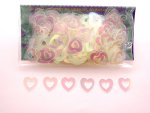 Iridescent Hollow Heart confetti.......click for larger image