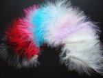 Assorted coloured  Marabou Feathers.......click for larger image
