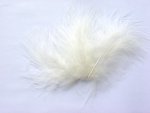 Cream Marabou Feathers.......click for larger image