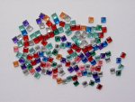 3mm Square Rhinestones.......click for larger image