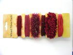 Burgundy Mixed Fibre Packs.......click for larger image