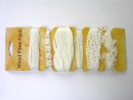 White Mixed Fibre Packs.......click for larger image