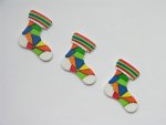Wooden Colourful Xmas Stockings.....click for larger image