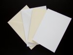 White and Cream C6 value Card Blanks......click for larger image