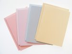 Value pack of Pastel coloured card blanks ... click for larger image
