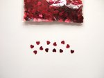 Small Red Heart Confetti......click for larger image