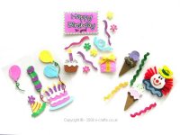 3D Value sticker collection party theme .... click for larger image