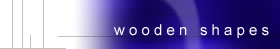 wooden shape logo