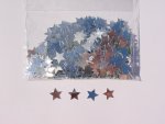 Silver Star shaped confetti.....click for larger image