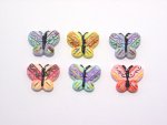 Handpainted Resin Butterflies......click for larger image