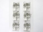 Silver Christmas present theme Embellishment pack.....click for larger image