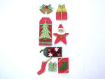 Large Christmas Santa theme Embellishment pack.....click for larger image